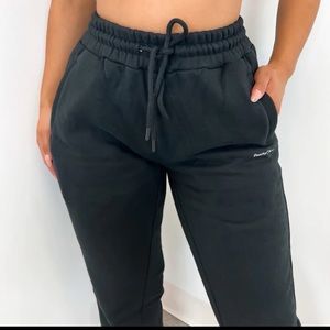 Peachy Bunz Charcoal Oversized Joggers Size S